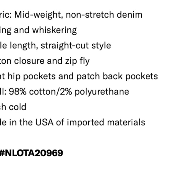 Nili Lotan women's carpenter jeans - Picture 4 of 4